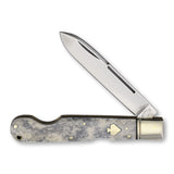 Rough Ryder Black Appaloosa 30th Anniversary Spade Shield Easy Open Lockback RR2482