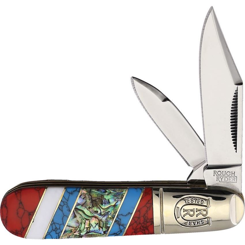 Rough Ryder Stoneworx Barlow Folding Knife RR2403